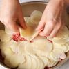 豆乳でとろ～りまろやか～♪韓国風ポテトグラタンの工程2