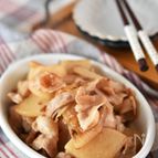 糸寒天入り！豚バラ大根のピリ辛炒め