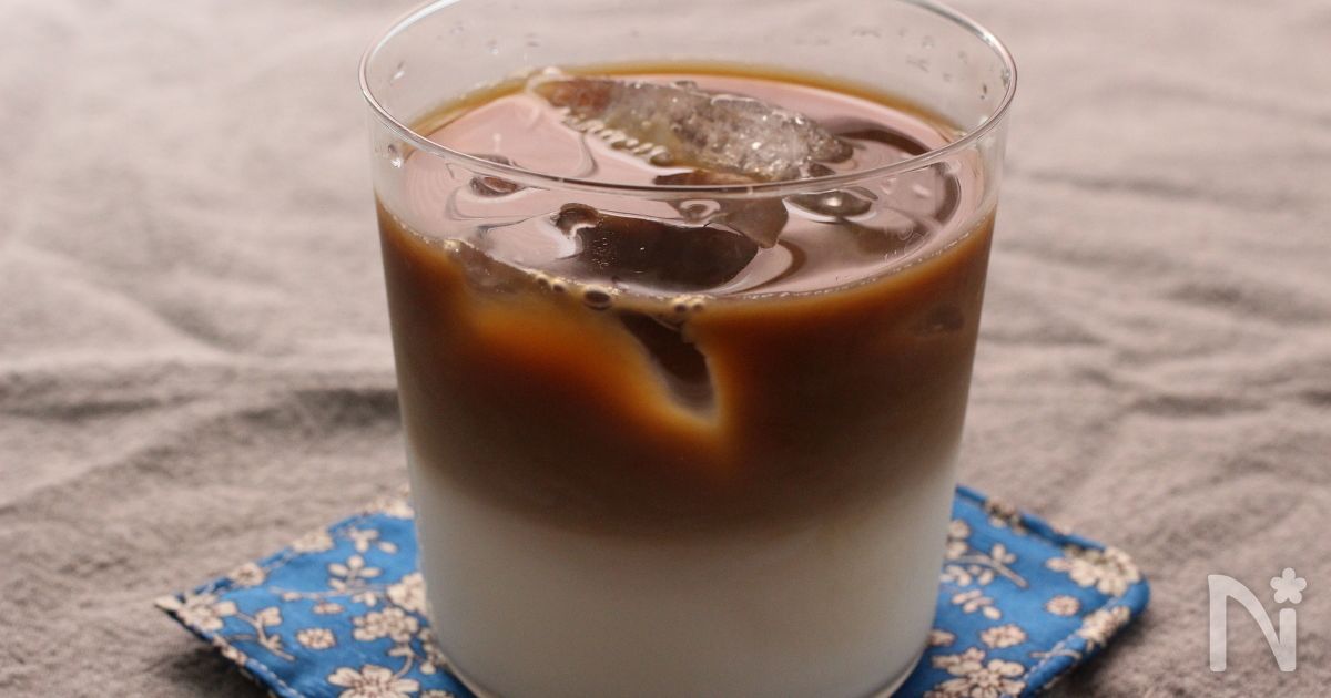 ２層のカフェオレ By 川津由紀子 レシピサイト Nadia ナディア プロの料理家のおいしいレシピ