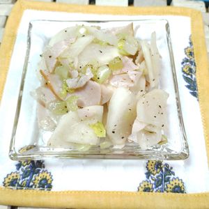 M＊Pの作ってみた!投稿(かぶとハムのあっさりサラダ【子ども受けも、ワインのお供にも】)