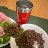 1544111の作ってみた!投稿(ピーマンは生がうまい！冷やしピーマンと特製カレー肉味噌)