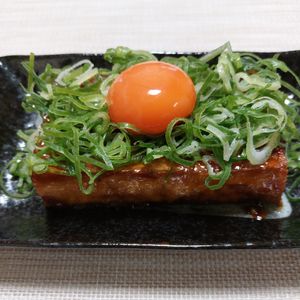 よっこの作ってみた!投稿(厚揚げのオイスター照り焼き)