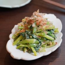 レンジで簡単すぐ完成『小松菜マヨおかか和え』