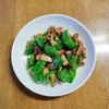 ぴんくツバメの作ってみた!投稿(ピーマンとベーコンの中華炒め【お弁当の副菜に】)