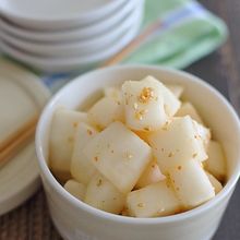 大根の豆板醤和え
