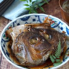 鯛のあら煮つけ