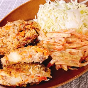 煌蓮mamの作ってみた!投稿(ご飯に合う♪お手軽リメイクレシピ『肉じゃがコロッケ』)