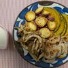 ゆきちんの作ってみた!投稿(秋の腸活サラダ【根菜ときのこのグリルサラダ】)