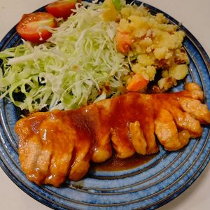 こつぶの作ってみた!投稿(最強に旨い！！ガッツリおかず『濃厚ソースの絶品トンテキ』)