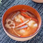 市販のきんぴらミックスの水煮で作る♩ふわとろ長芋汁