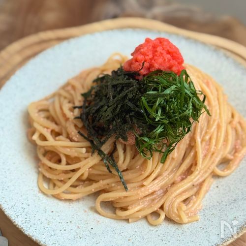 【簡単】たらこパスタ
