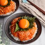 無限に食べられる！サーモンキムチ丼