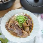 甘辛味がヤミツキ♡味が染み込んだ【葱鮪煮】