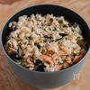包丁なし！火も使わない！塩鮭と海苔の炊き込みごはん