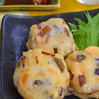 【主材料３つでふわふわ！油は少量】山菜ちぎり揚げ
