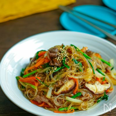 緑豆春雨・しらたきを使う基本の簡単本格チャプチェ