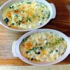 チョロリスの作ってみた!投稿(ダイエット中も罪悪なし◎【ほうれん草のお豆腐グラタン】)