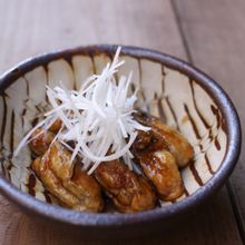 牡蠣の甘辛炒め
