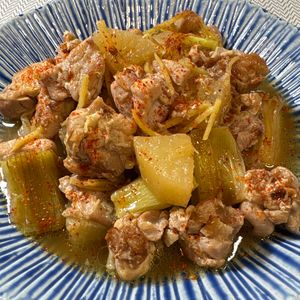 楽ラク手抜キッチン🐶🐾の作ってみた!投稿(【鶏ねぎ大根】簡単に味しみしみ/汁まで美味しいほっこり和食)