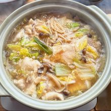 【鶏むね肉と白菜のとろとろ鍋】お肉やわらか!めんつゆで簡単!