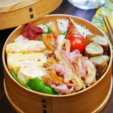 米粉でサクサク♪ちくわと紅しょうがのかき揚げ【お弁当に】