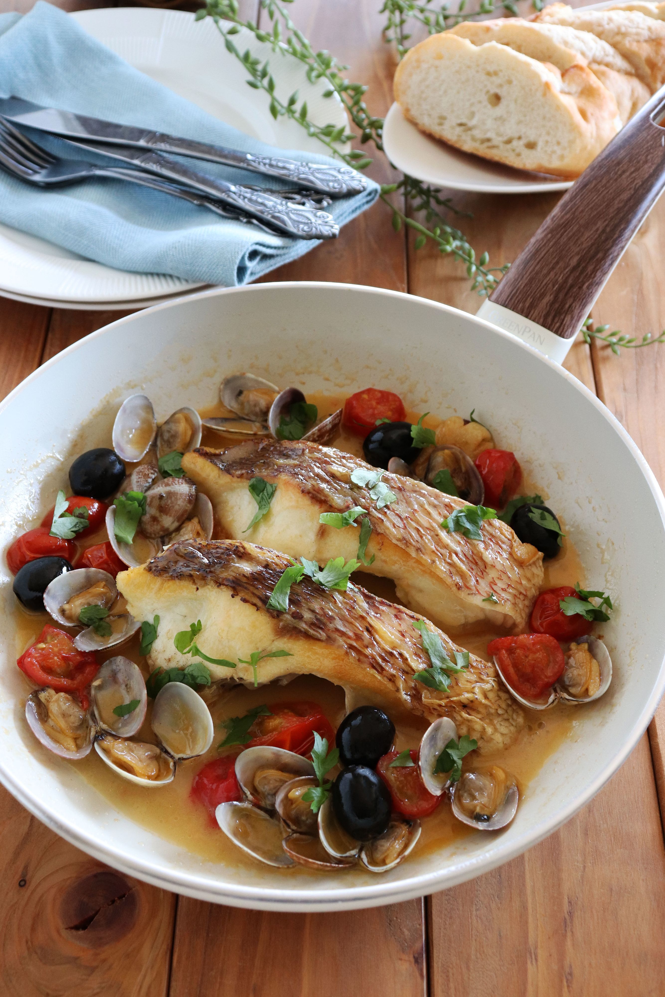 本当に美味しいアクアパッツァ 何度も作りたい定番レシピvol 148 レシピサイトnadia