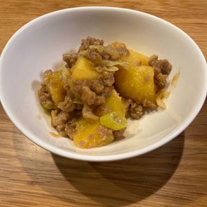 マリンの作ってみた!投稿(【じゃがいものコクうま肉味噌あん】ご飯がもりもり進む！)