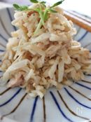 切り干し大根とツナの簡単サラダ