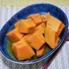 余熱で火を通すのが大事「かぼちゃの煮物」