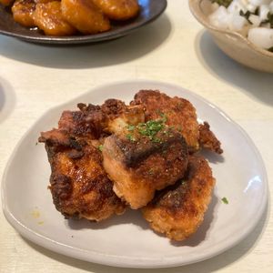 ほしの作ってみた!投稿(今が旬♡カラッと揚げ焼きで秋鮭のから揚げ)