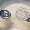 いちご風味の蒸しパンの工程3