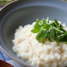 10分で作れる!帆立の豆乳リゾット