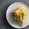 食感も楽める✨コリンキーと胡瓜のラペ