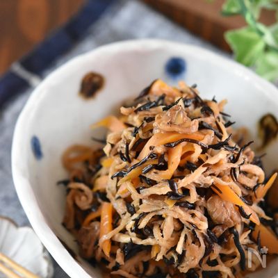 鉄分たっぷり!あさり缶と切り干し大根煮【作り置き】