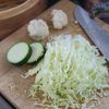 簡単朝食♪蒸籠で巣ごもり卵の工程1