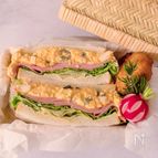 【みんな大好き】ちょっとヘルシーなたまごサンド