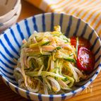 もやハムきゅうりのマヨサラダ【レンジで簡単！ぱぱっと副菜】