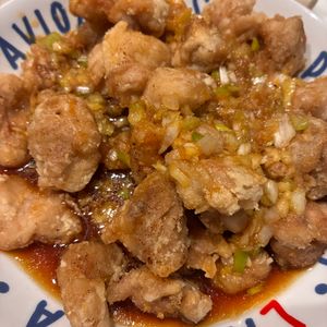 イトマルの作ってみた!投稿(《食べ過ぎ注意!!》絶品!!ご飯がすすむ油淋鶏（揚げない）)