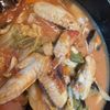 3588さっちゃん758の作ってみた!投稿(【鶏肉と白菜のトマト煮込み】お店レベル！汁まで飲み干す旨さ！)