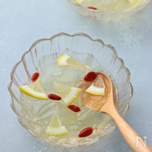 【台湾の愛されレモンゼリー】オーギョーチー風ゼリー