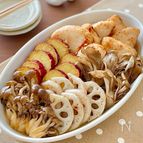 旬の美味しさ♪秋野菜と鶏肉の揚げ浸し