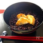 バターお麩のせ♪ぜんざい
