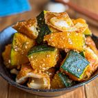 美肌をつくる《にんにくごま味噌♡かぼちゃサラダ》
