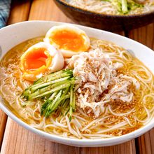 【鶏だし冷製そうめん】暑い日にぴったり！パパッとごはん🥢
