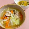 したーんの作ってみた!投稿(＼豚汁ならぬ／キャベツの鶏汁)
