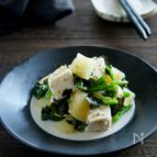 数の子・豆腐・ほうれん草の海苔入りナムル
