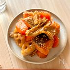 さっぱり！パクパク食べれる！【鮭と根菜の甘酢炒め･:*】