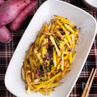 【お弁当にも】味付け2つで簡単！さつまいもの塩きんぴら