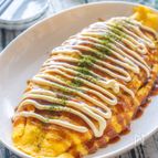 材料費200円で簡単に作れる！もやしと豚肉のとん平焼き！！