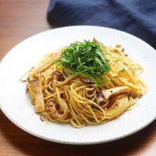 コク旨♪きのことたらこの和風スパゲッティ
